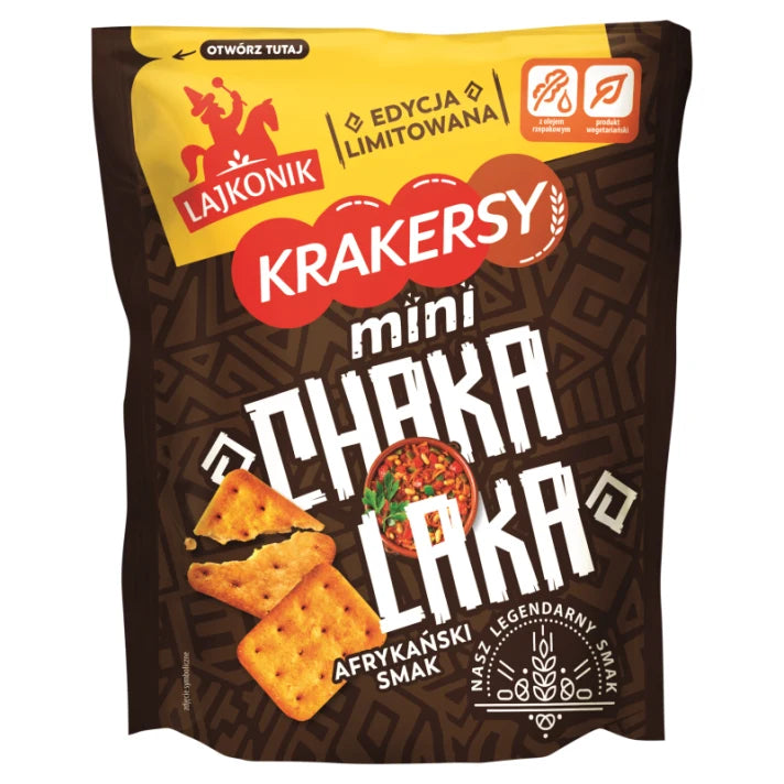 Krakersy Mini Chakalaka 100g Lajkonik