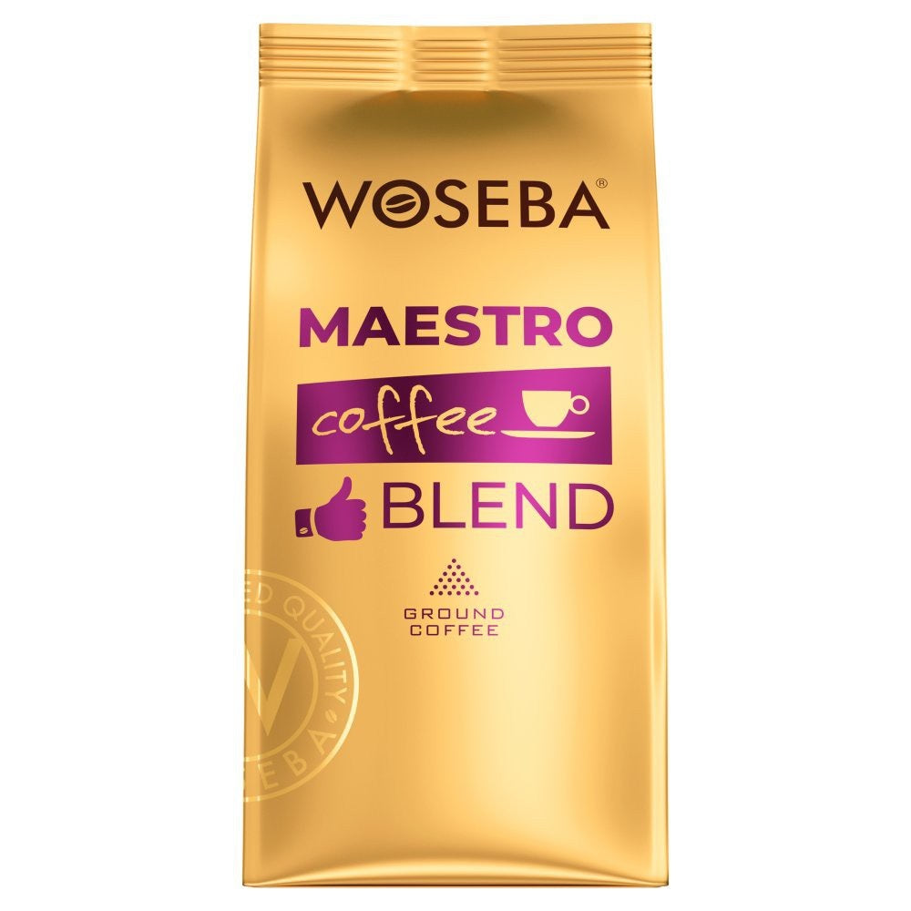 Kawa palona mielona Maestro Coffee Blend 250g Woseba