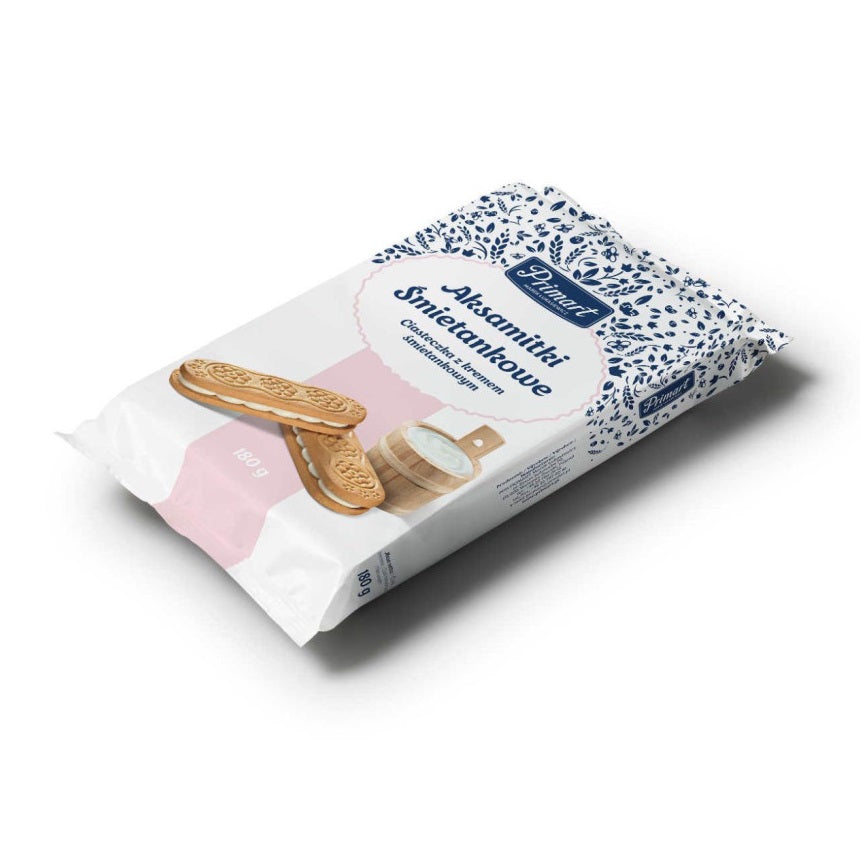Ciastka aksamitki śmietankowe 180g Primart