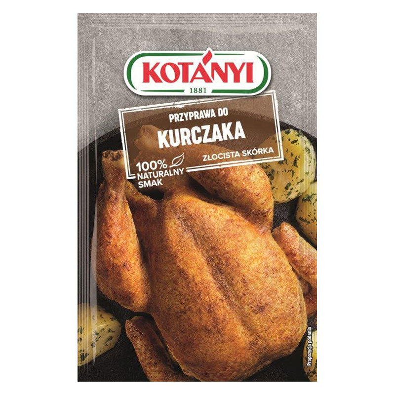 Przyprawa do kurczaka złocista skórka 30 g Kotányi