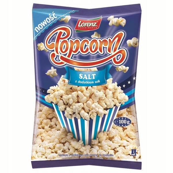 Popcorn Popped Solony 100g Lorenz