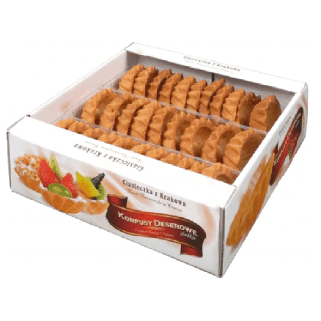 Korpusy Deserowe Słodkie 500g Ciasteczka z Krakowa