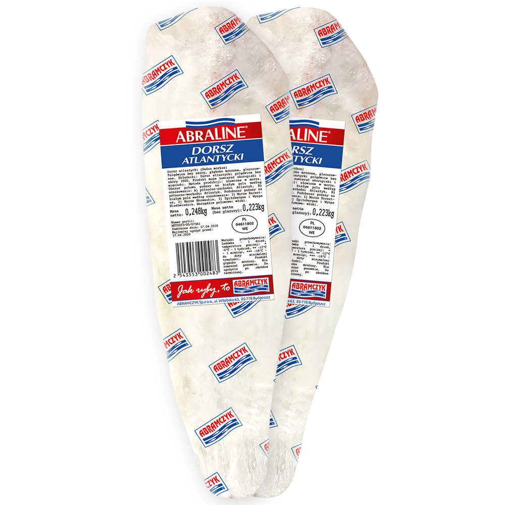 Filet z dorsza atlantyckiego mrożony kg Abramczyk