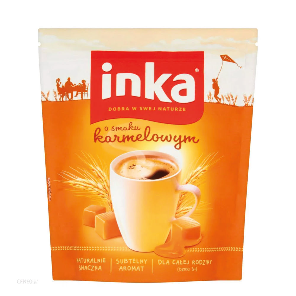 Kawa zbożowa rozpuszczalna Inka karmelowa 200g GRANA