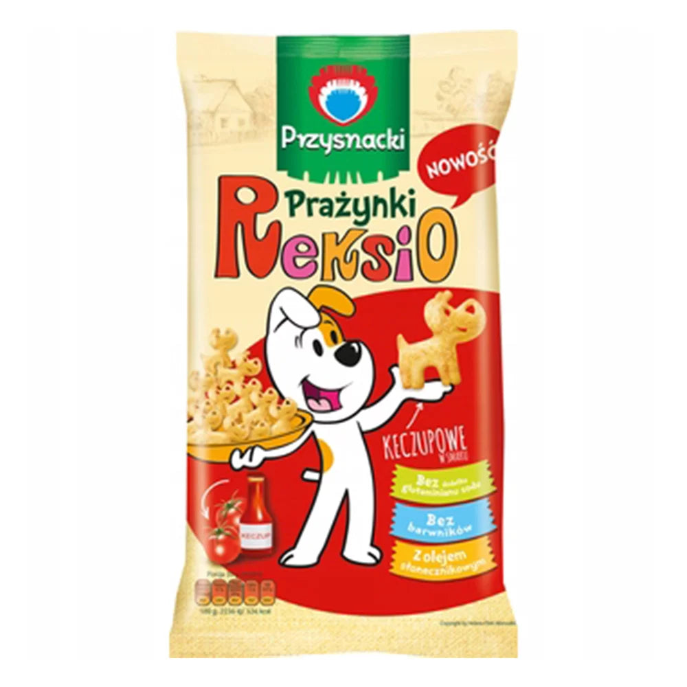 Prażynki Reksio keczupowe Przysnacki 90g Intersnack