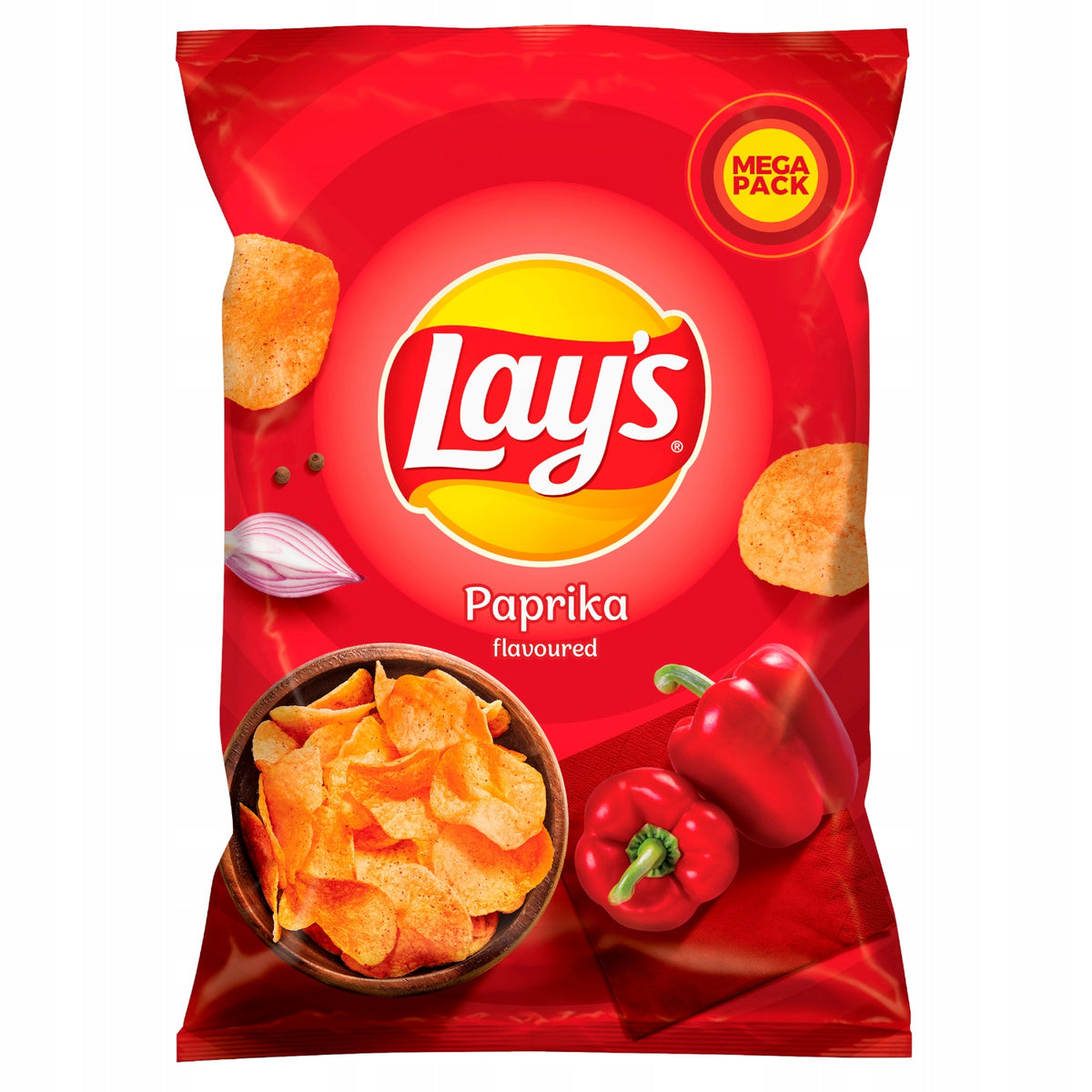 Chipsy Lays o smaku papryki 130g