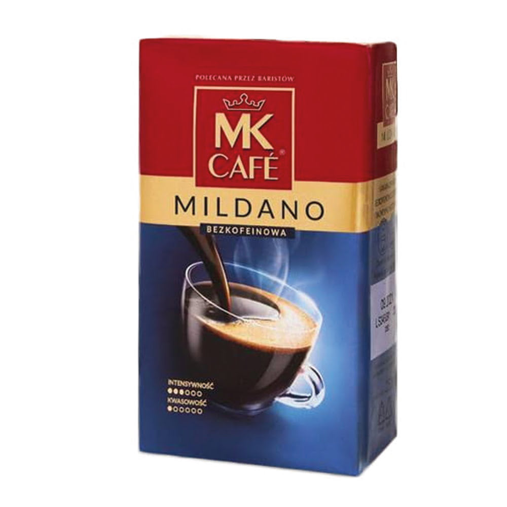 Kawa mielona MK cafe mildano bezkofeinowa 250g Strauss cafe