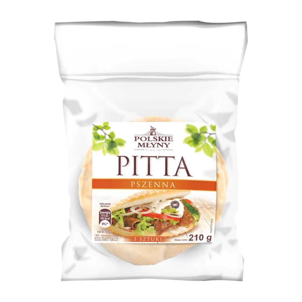 Pitta pszenna 210g 3szt Polskie Młyny