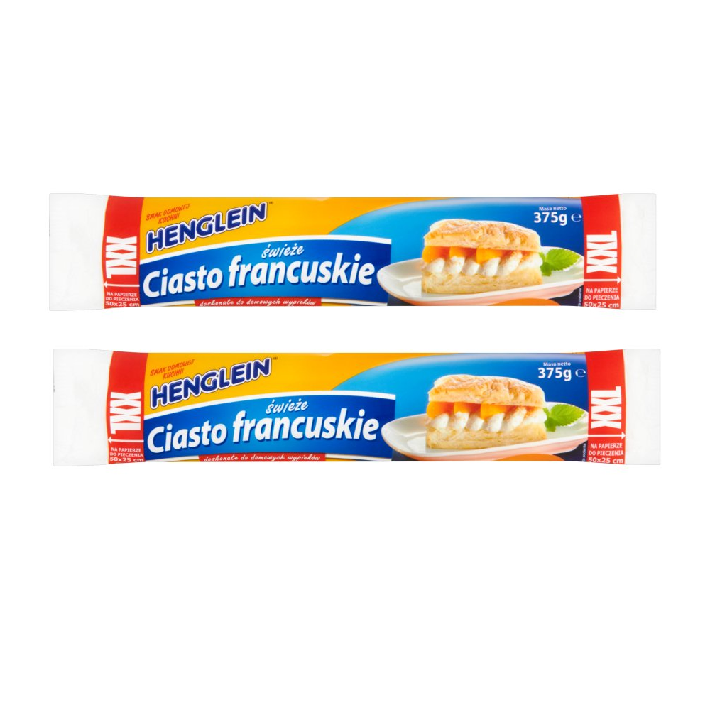 Ciasto francuskie xxl 375g Henglein