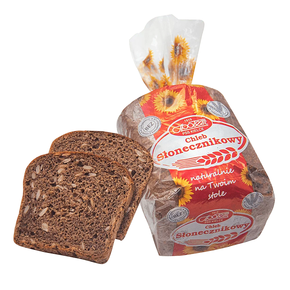 Chleb gatunkowy słonecznikowy krojony 250g Piekarnia Społem PSS