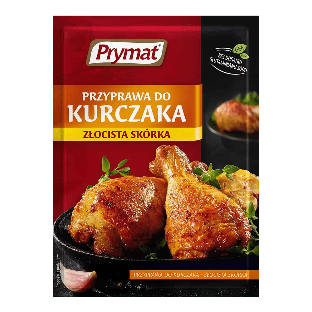 Przyprawa do kurczaka złocista skórka 30g Prymat