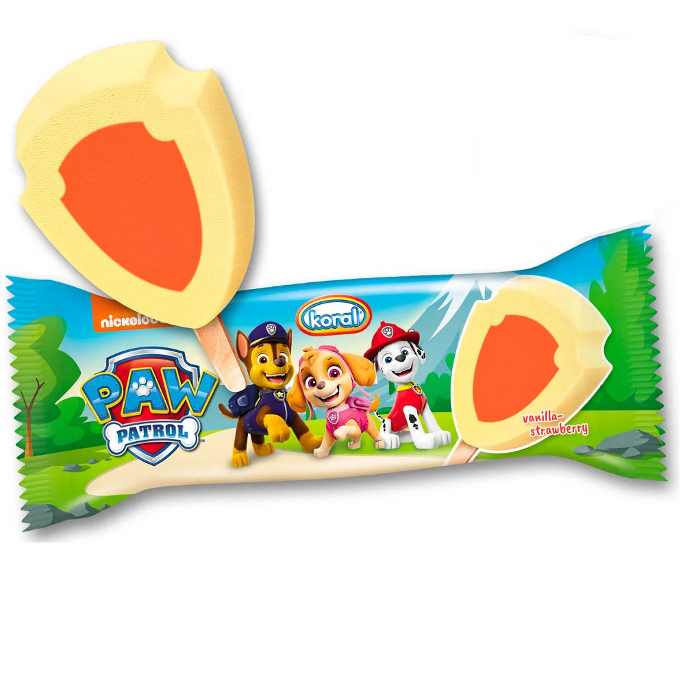 Lody Psi Patrol o smaku waniliowo-truskawkowym 60ml Koral