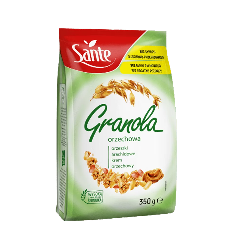 Musli Granola orzechowa 350g Sante