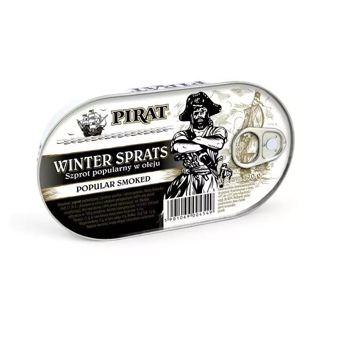 Szprot w oleju 170g Pirat