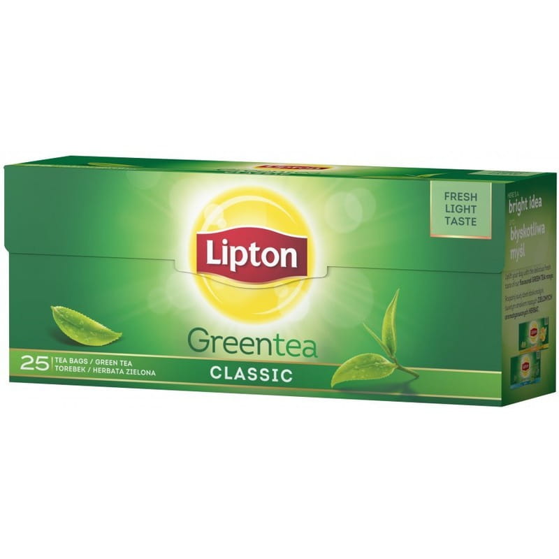 Herbata zielona klasyczna 25 x 2 g Lipton