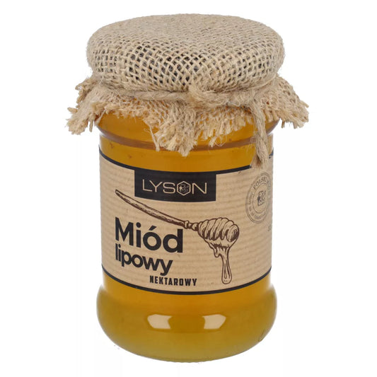 Miód lipowy 400g Łysoń