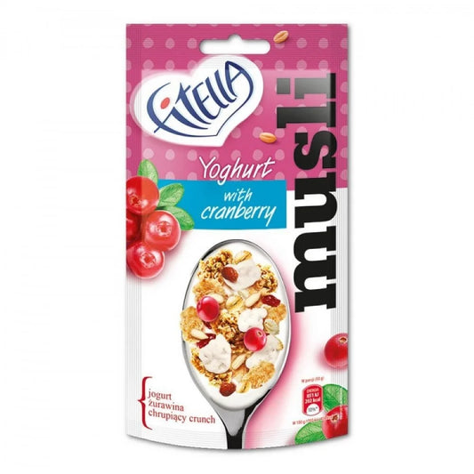Musli Fitella jogurt-żurawina 50g Foodcare