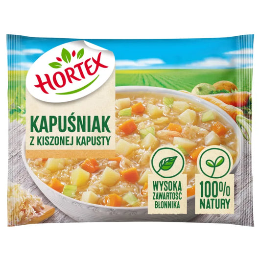 Kapuśniak z kapusty kiszonej mrożony 450g Hortex