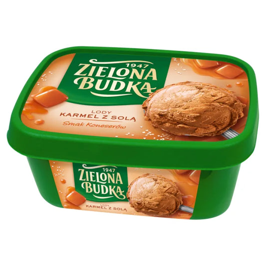 Lody karmelowe z solą 1l Zielona Budka