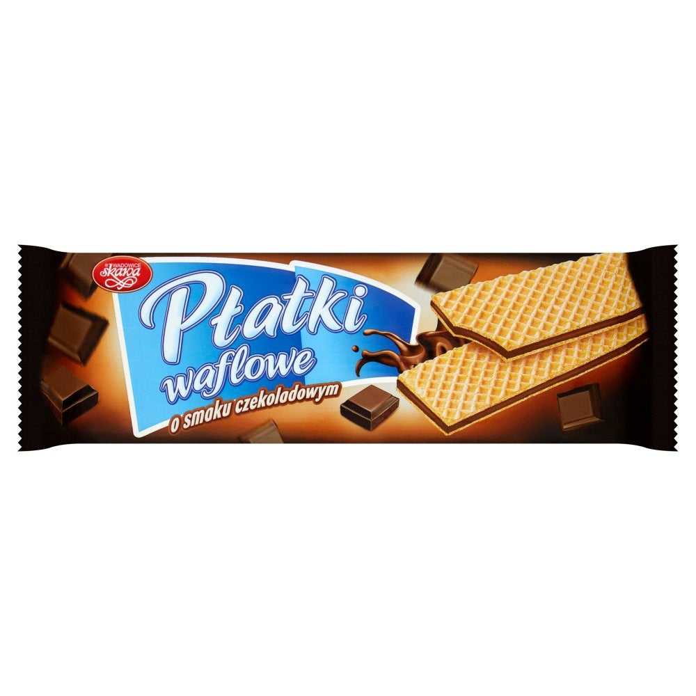 Płatki waflowe o smaku czekoladowym 130 g Skawa