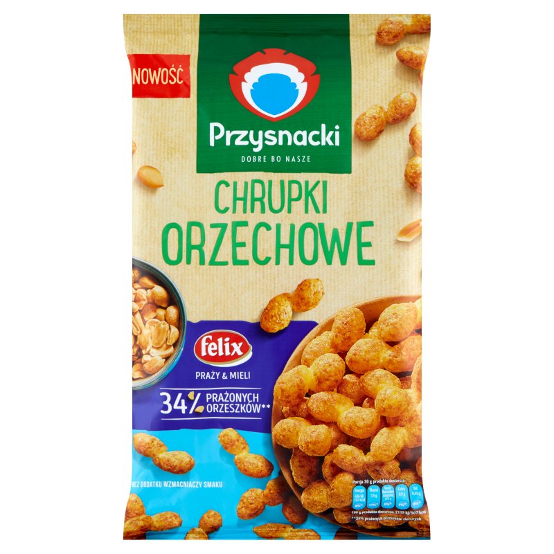 Chrupki orzechowe 100g Przysnacki