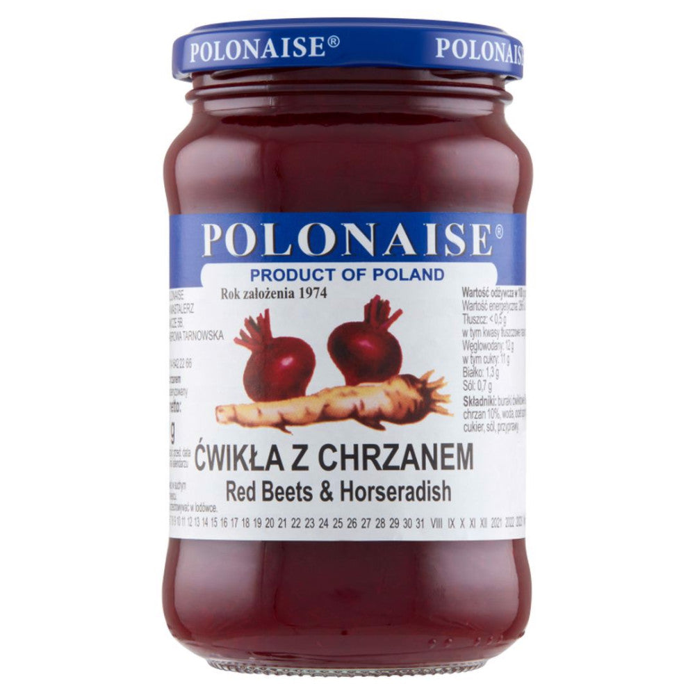 Ćwikła z chrzanem 340g Polonaise