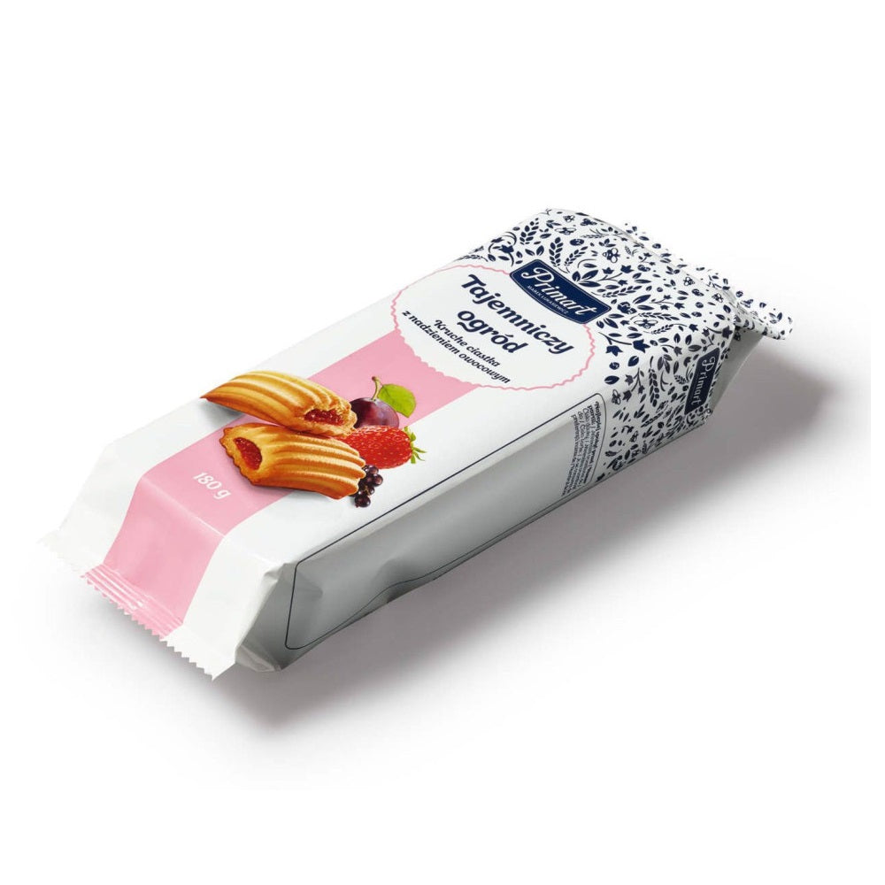 Ciastka z nadzieniem owocowym tajemniczy ogród 180g Primart