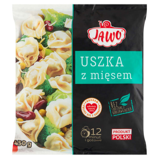 Uszka z mięsem mrożone 450g Jawo