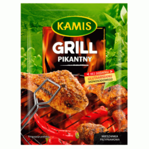 Mieszanka przyprawowa pikantna grill 25g Kamis