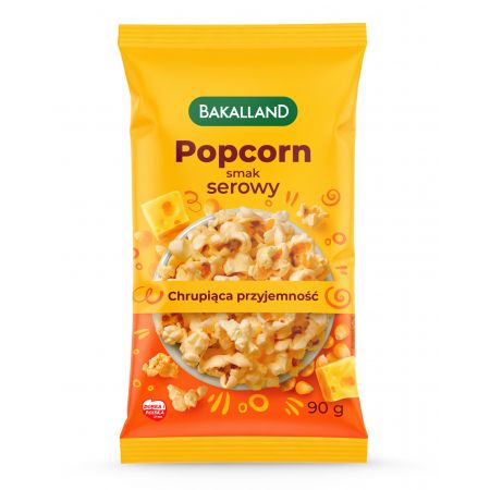 Popcorn serowy 90g Bakalland