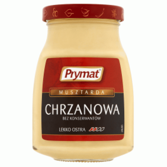Musztarda chrzanowa 185g Prymat