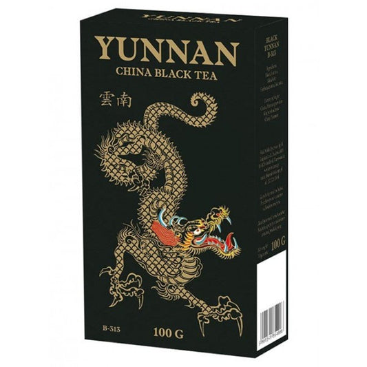 Herbata czarna liściasta 100g Yunnan