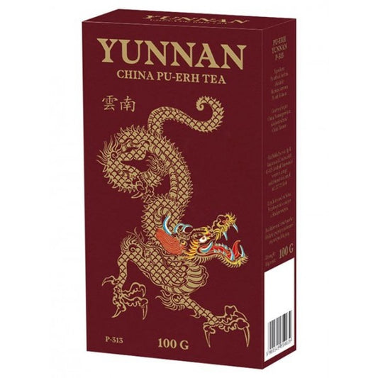 Herbata pu-erh liściasta 100g Yunnan