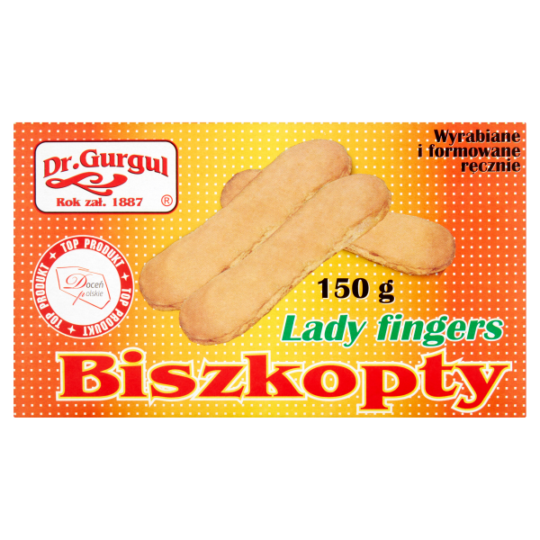 Biszkopty lady fingers 150 g Dr. Gurgul