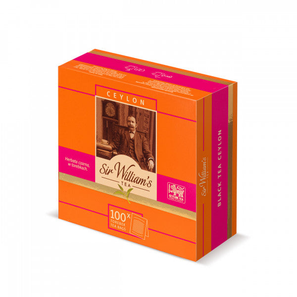 Herbata czarna Ceylon 100×1,8g Sir Williams Tea