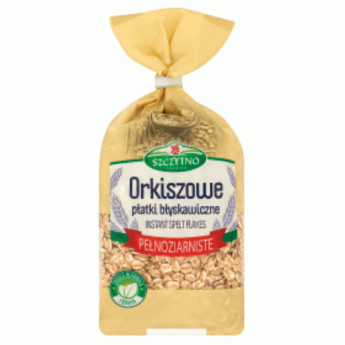 Płatki pełnoziarniste orkiszowe 400g Szczytno