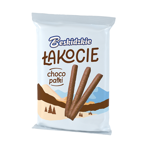 Pałki kukurydziane w czekoladzie 140 g Beskidzkie