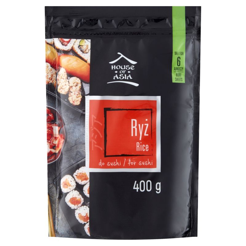 Ryż do sushi 400g House of Asia