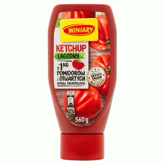 Ketchup łagodny 560g Winiary