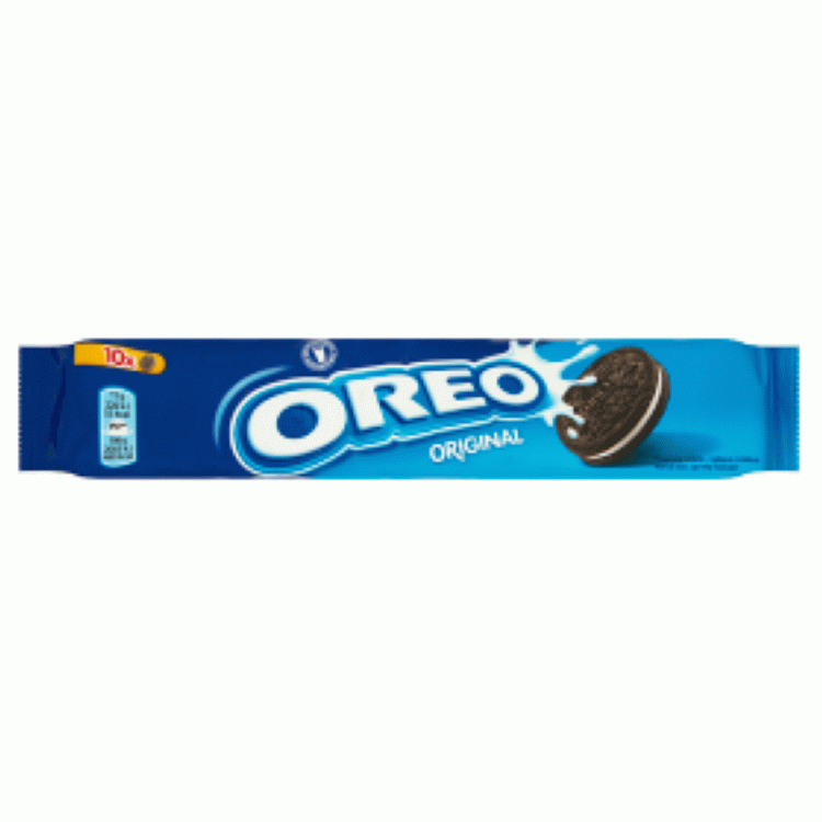 Ciastka kakaowe Oreo Original z nadzieniem o smaku waniliowym 110 g (10 sztuk)