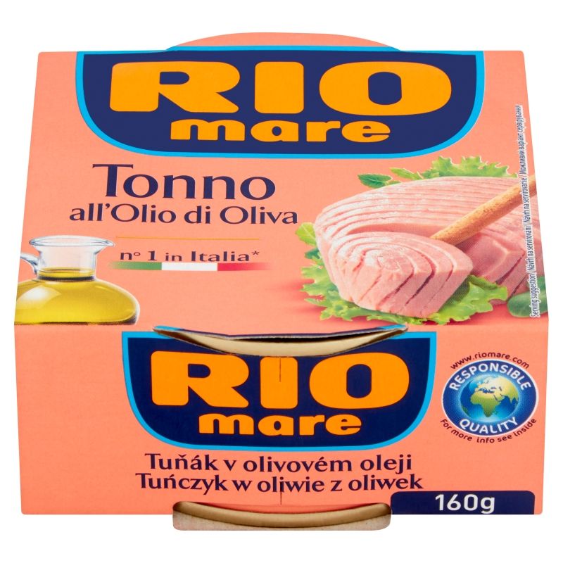 Tuńczyk w oliwie z oliwek 160g Rio Mare