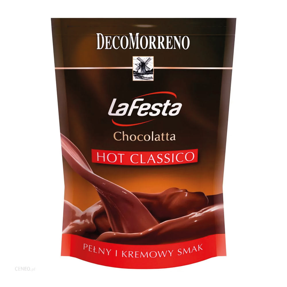 Napój La Festa o smaku czekoladowym instant 150g Decomorreno