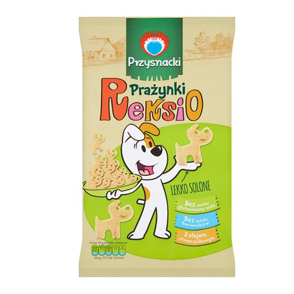Prażynki Reksio lekko solone Przysnacki 95g Intersnack