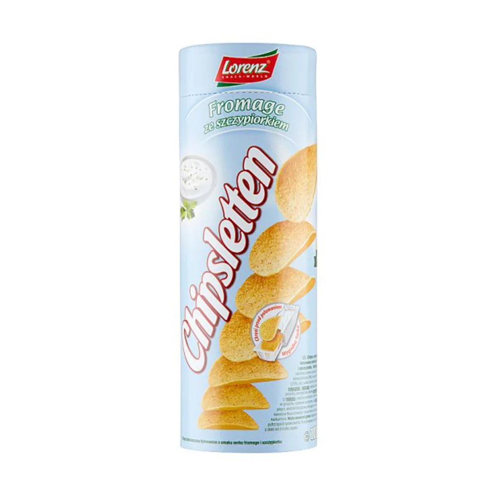 Chipsy Chipsletten o smaku fromage ze szczypiorkiem 100g Bahlsen Poznań