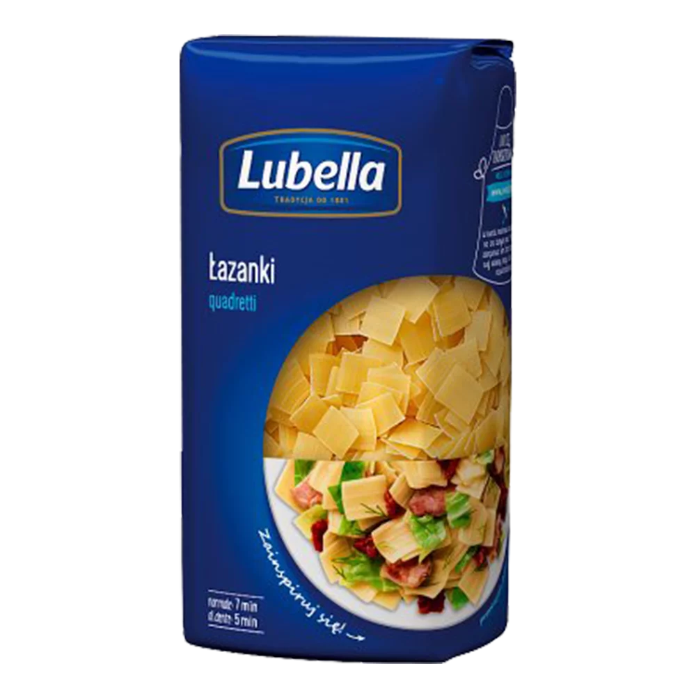 Makaron łazanki 400g Lubella