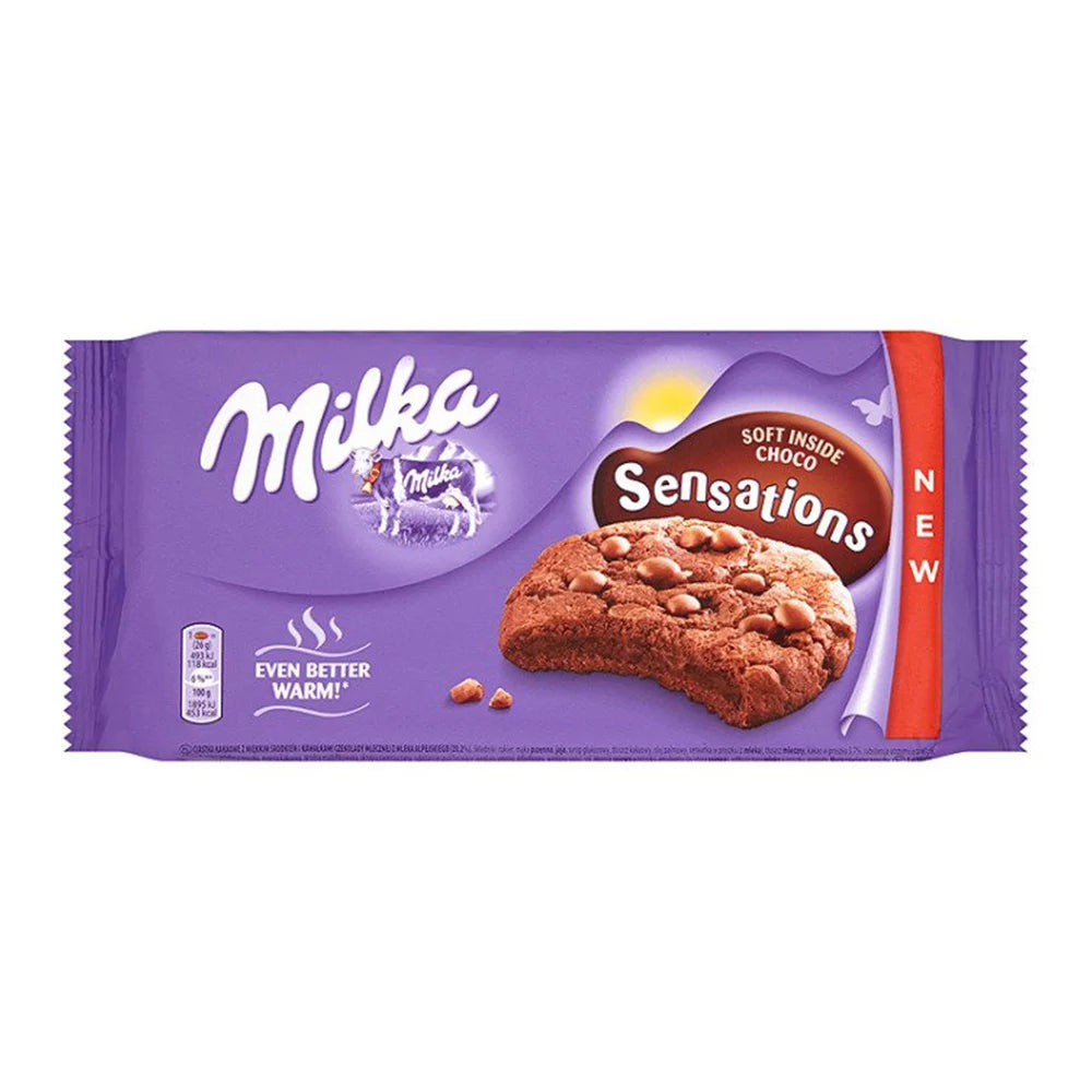 Ciastka Milka sensation choco 156g Lu Polska