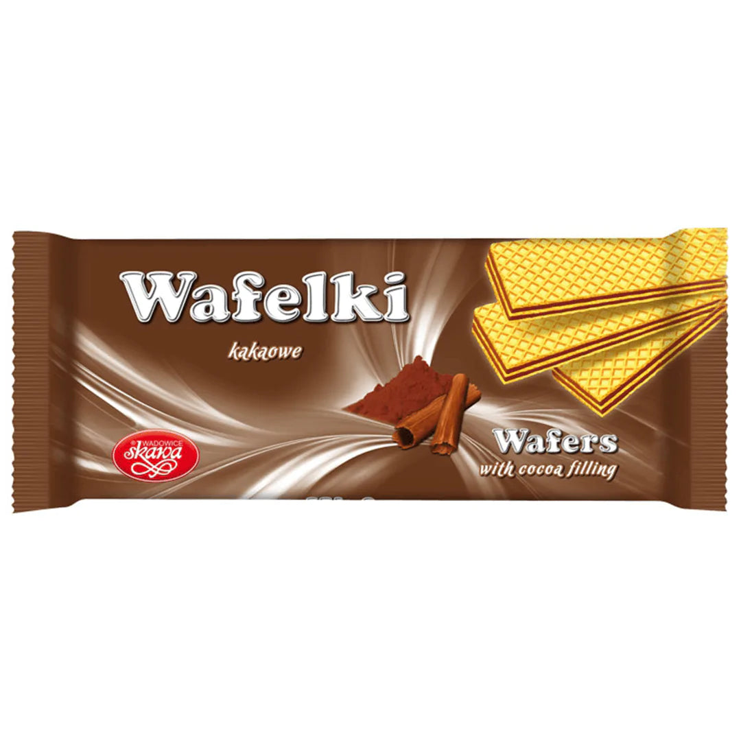Wafle 180g kakaowe Skawa