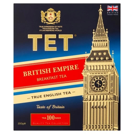 Herbata czarna Tet British Emipire 100x2g
