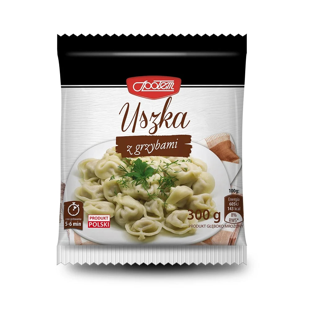 Uszka z grzybami mrożone 300g MW Społem