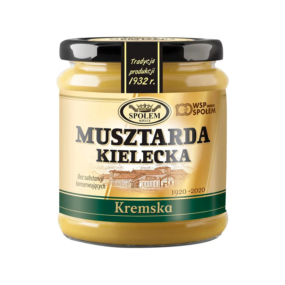 Musztarda kremska 190g WSP Społem